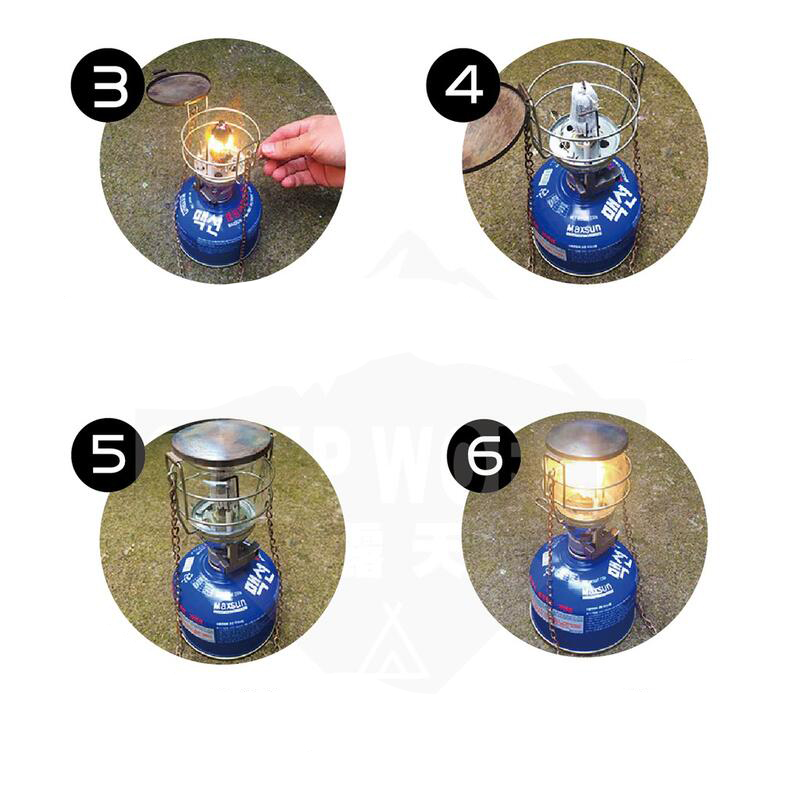 Phụ kiện bấc đèn gas Campingmoon T-4S