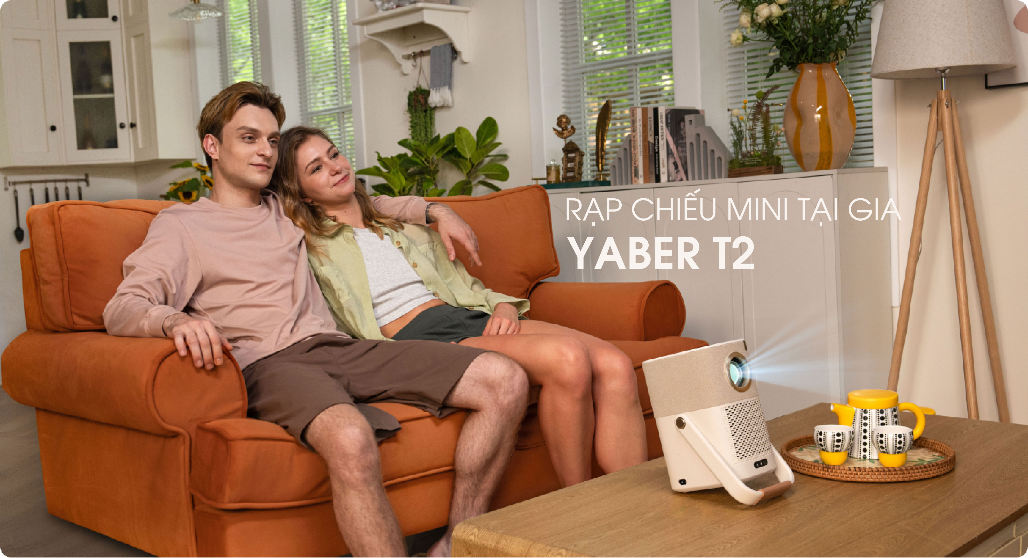 Máy chiếu thông minh Yaber T2 Plus tích hợp loa JBL Android Tivi Netflix bản quyền Full-HD - Hàng Chính Hãng - Thương hiệu Máy chiếu gia đình và văn phòng hàng đầu