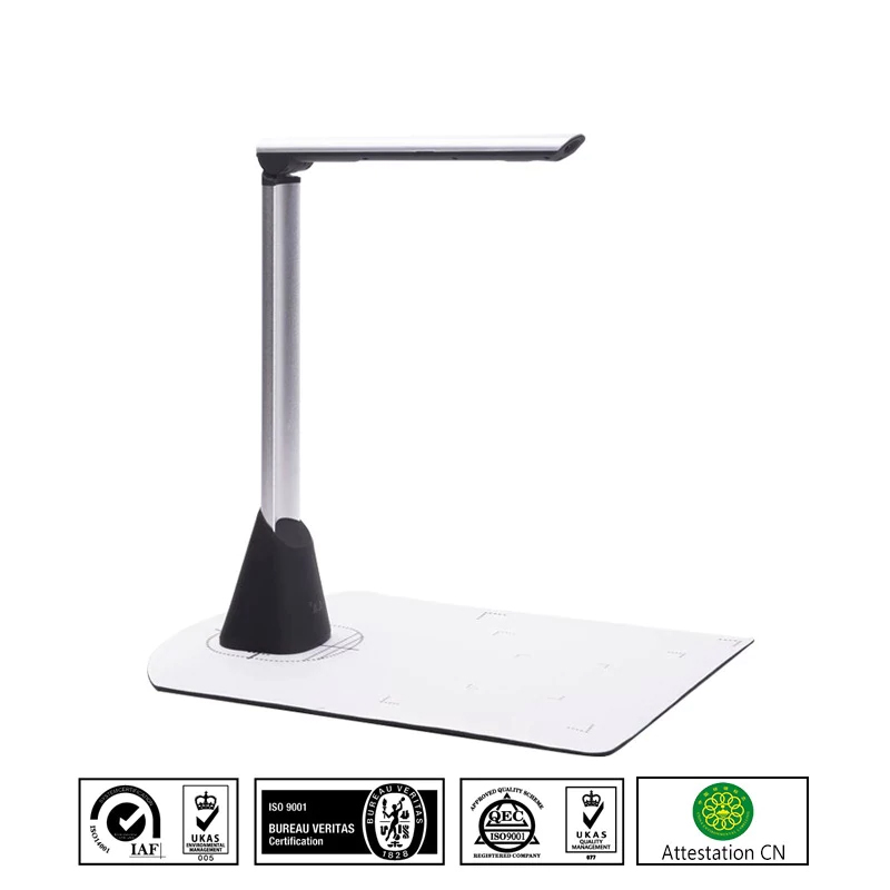 ROGTZ - Máy Scan Màu Di Động K1300AF 13MP Độ Phân Giải Cao HD Chế độ quét đa dạng A4 Sách vở Hóa đơn AMT CMND CCCD Tốc độ quét nhanh Lưu trữ đa dạng PDF JPG PNG BMP TIF 6 LED Cổng USB Pin Trâu Cắt Viền Đen Tự Động Nhận Diện Mã Vạch Webcam-Hàng Chính Hãng