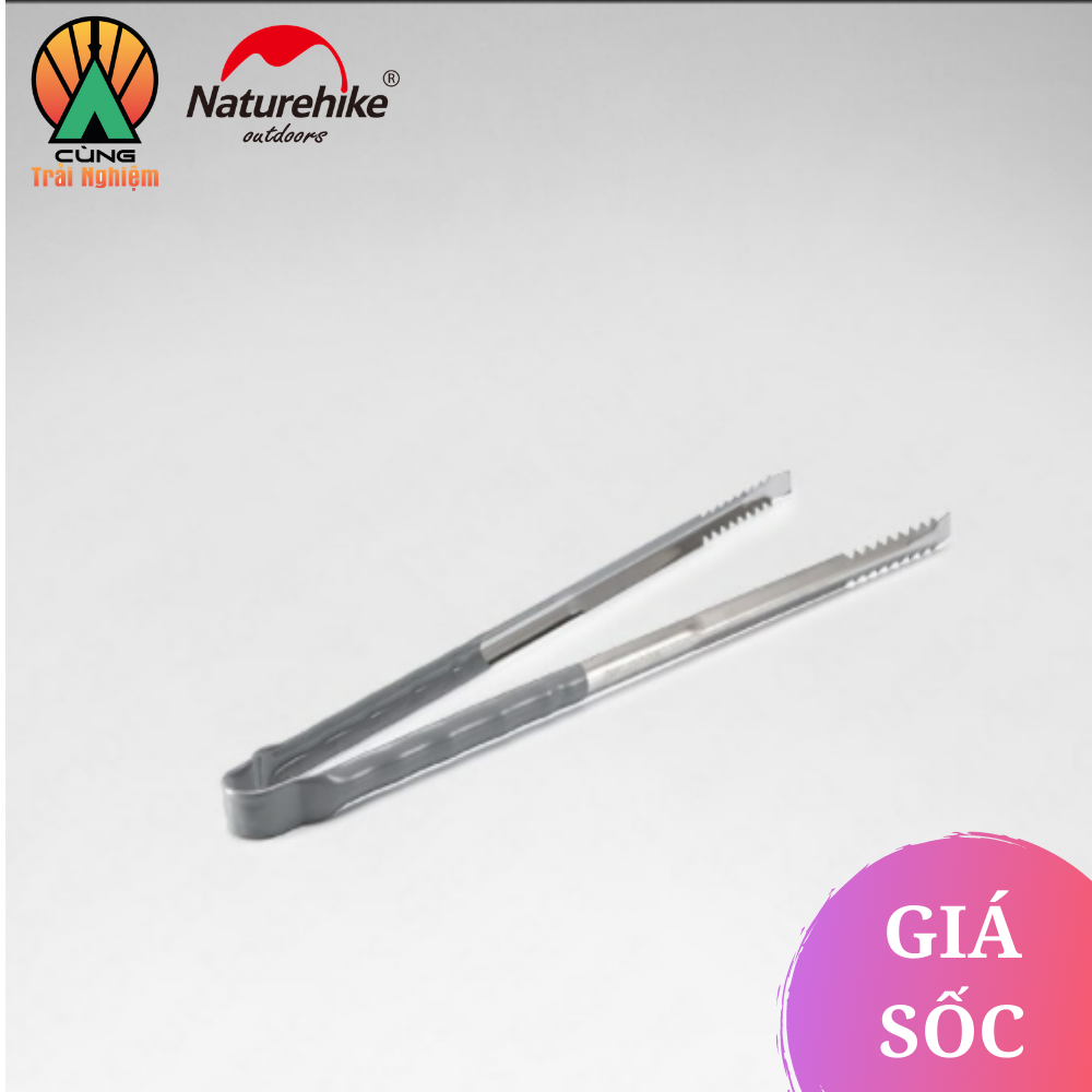 Kẹp Gắp Than Naturehike Thép Không Gỉ Dành Cho Dã Ngoại, Nấu Nướng Ngoài Trời NH20SK008