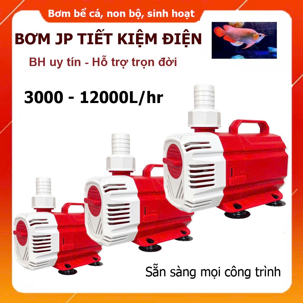 Bơm Hồ Cá BAOYU JP Series (3000-12000): Siêu Êm, Tiết Kiệm Điện, Bền Bỉ!