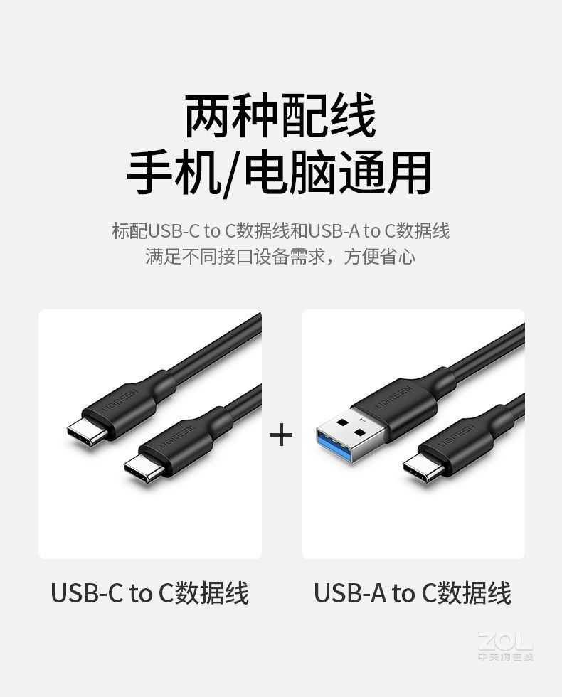 Ugreen UG80861CM388TK 1TB ssd NVME usb type c Ổ cứng di động - HÀNG CHÍNH HÃNG