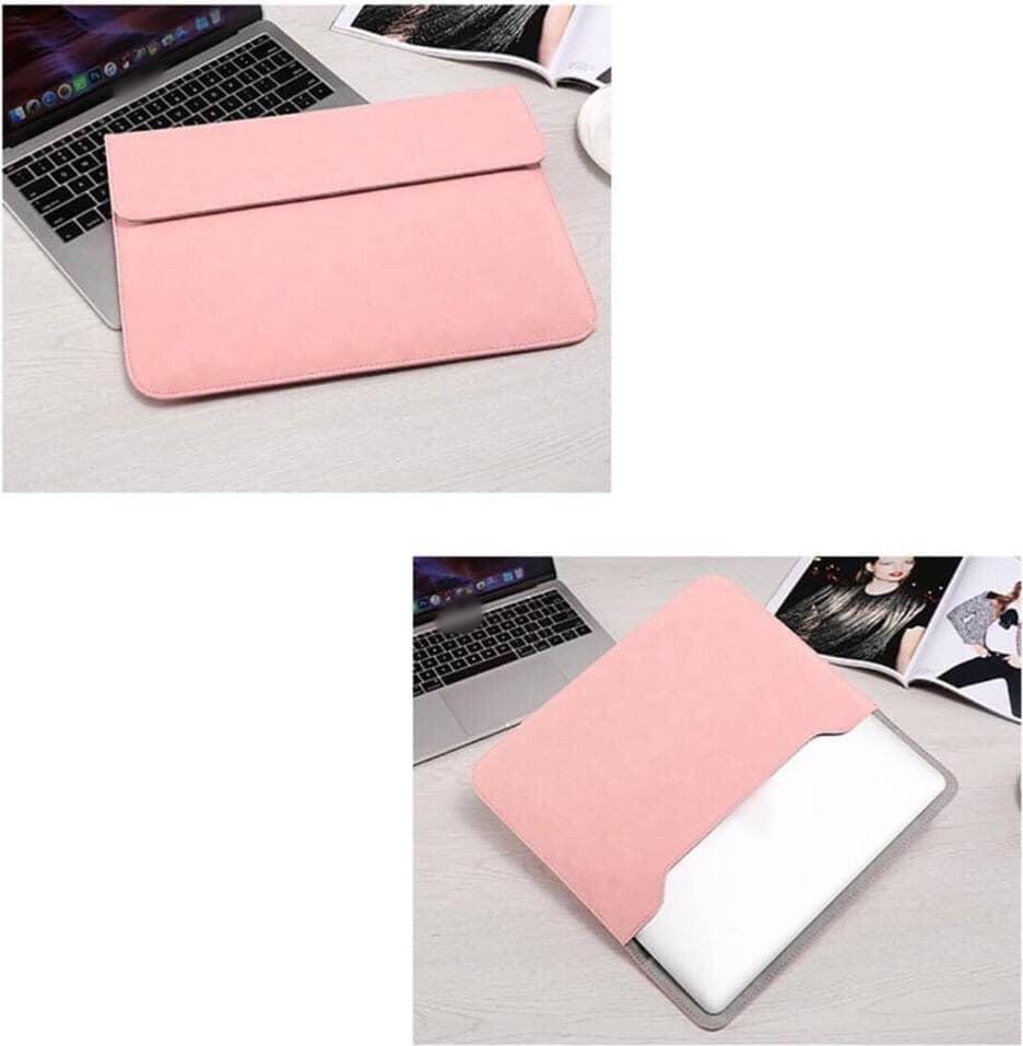 Bao da, túi da, cặp da chống sốc cho macbook, laptop, surface kèm ví đựng phụ kiện