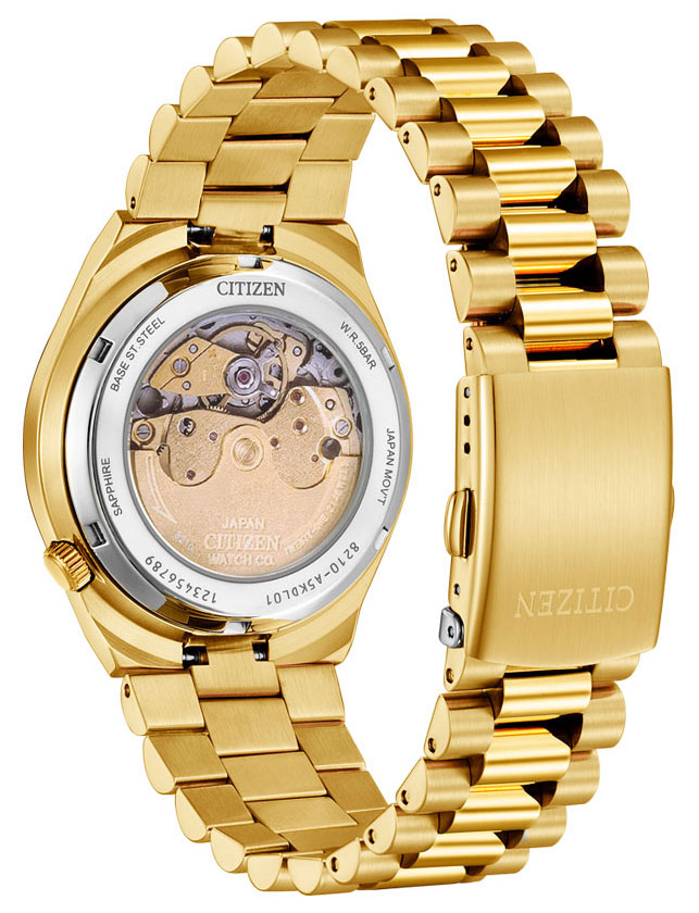 Đồng Hồ Nam Citizen Tsuyosa Dây Thép Không Gỉ Máy Cơ-Automatic NJ0153-82X - Mặt Đỏ (Sapphire)