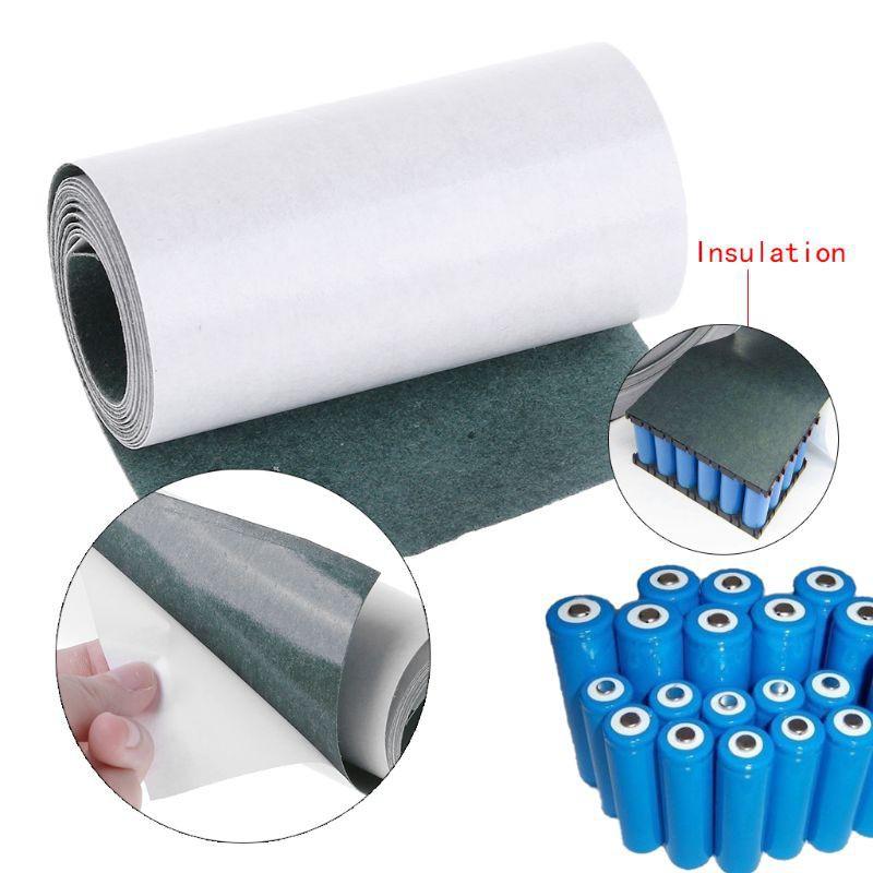 Giấy Dán Cách Điện, Cách Nhiệt Đóng Cell Pin 18650 Bản 65mm Milliken - cuộn 2 mét