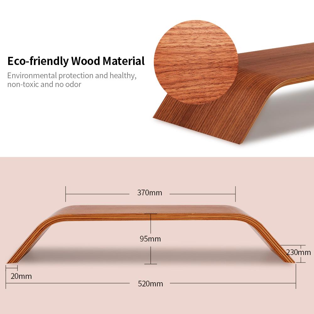 Giá đỡ máy tính xách tay bằng gỗ SAMDI có khả năng chịu lực mạnh