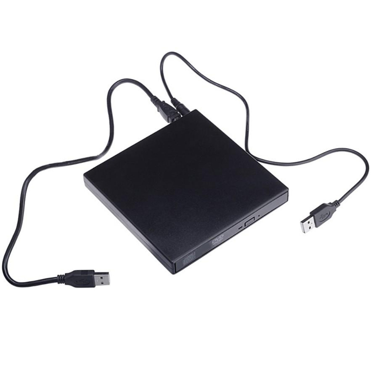 Ổ đĩa dvd rời cho laptop, desktop, máy tính bàn, ổ đĩa quang dvd rw gắn ngoài qua cổng USB hỗ trợ đọc, ghi đĩa dvd, cd không kén đĩa - Hàng chính hãng