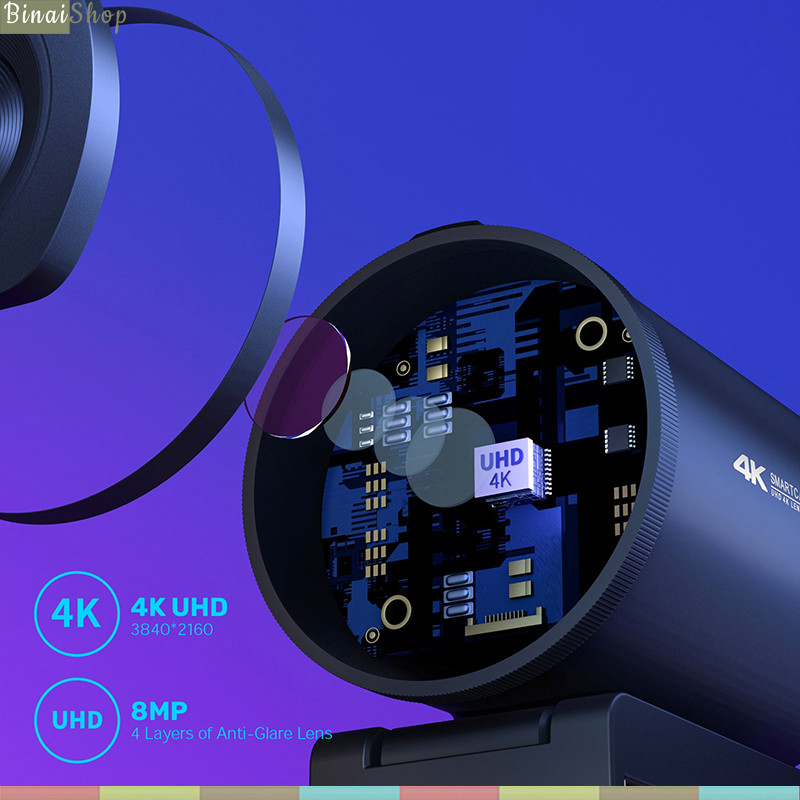 Combo họp trực tuyến cho 6 đến người Emeet M3 và Emeet SmartCam S600 - Hàng chính hãng