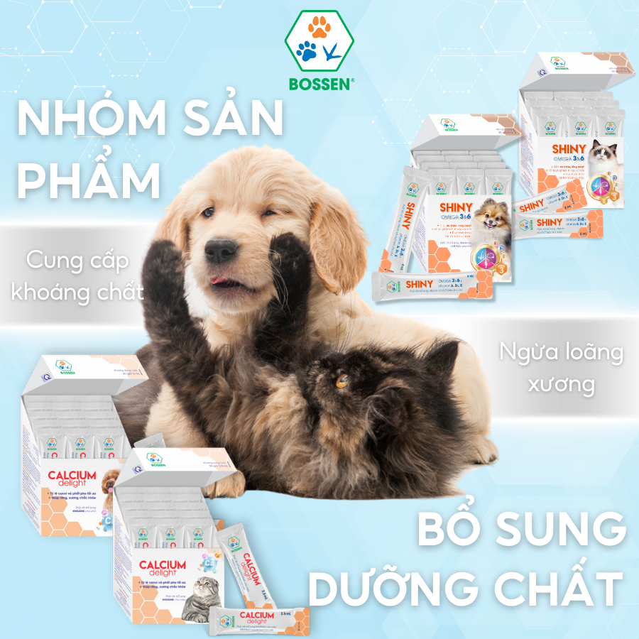 BOSSEN - FORTIS DERM Sữa tắm Hỗ trợ Viêm Da Dị Ứng cho Chó - Chai 250ml