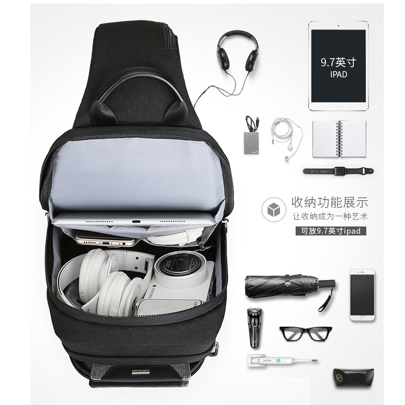 Túi đeo chéo nam phong cách mới – BEE GEE DCN9104