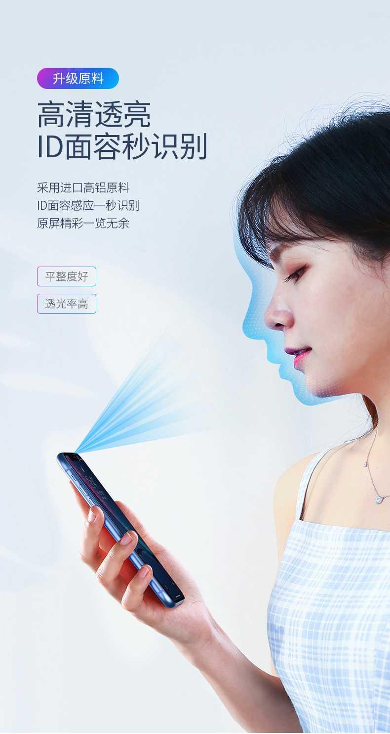 Ugreen UG60542SP116TK 2 miếng dán Iphone XR 6.1inch 3D Trong suốt 9D cường lực bảo vệ chống rơi - HÀNG CHÍNH HÃNG