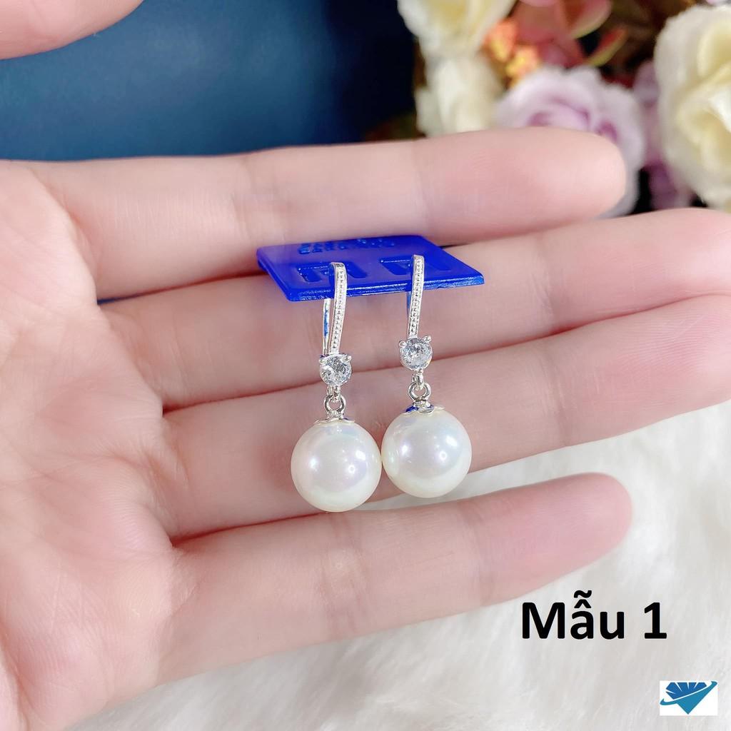 Bông tai bạc nụ sao thời trang chất liệu bằng bạc MS057s