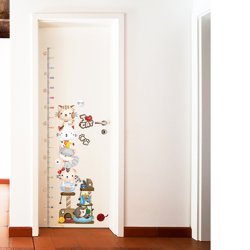 Decal dán tường đo chiều cao SK9332