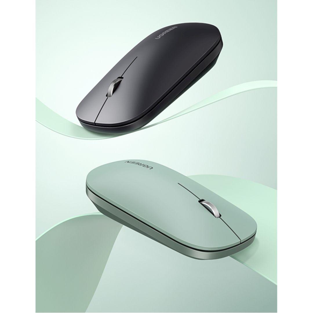 Ugreen UG90368mu001TK Màu Vàng Bluetooth Wireless 2.4ghz Chuột không dây - HÀNG CHÍNH HÃNG