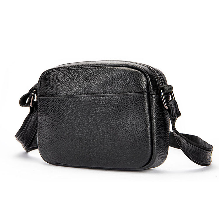 Túi đeo chéo nam nhỏ BAOHA LEATHER BHM6118 chuẩn da bò thật. Túi đeo vai mini