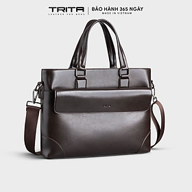 Cặp công sở Trita ( Thời trang nam đa năng - Cặp da TCA23 )