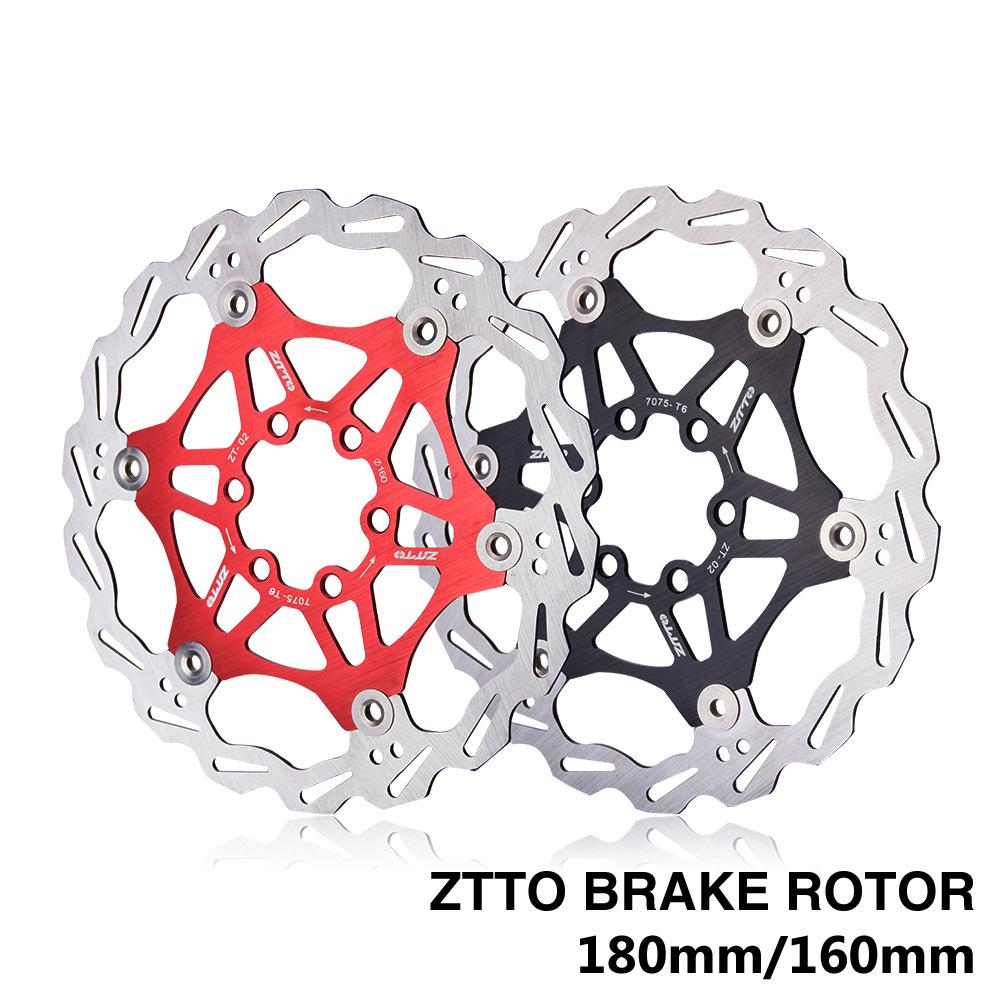Bánh xe đạp phanh đĩa 180mm/160mm Rotor bằng thép không gỉ