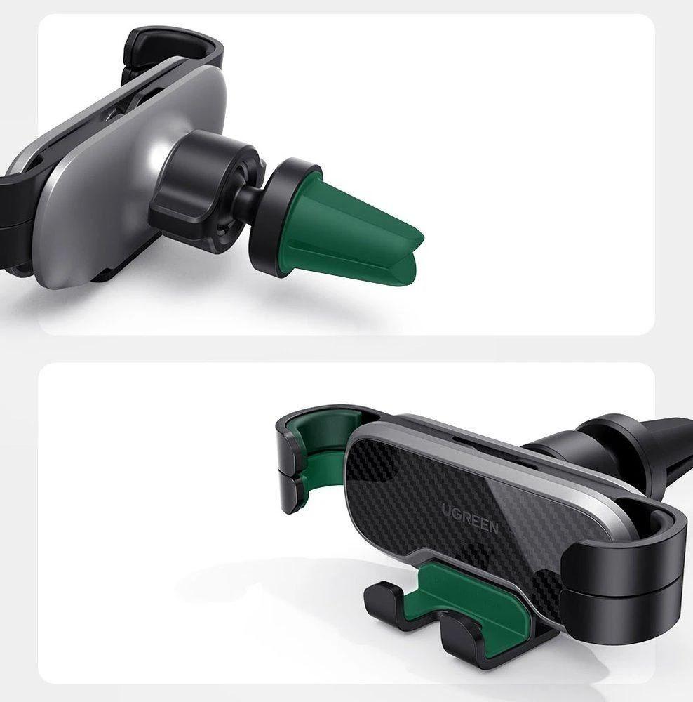 Ugreen UG80539LP228TK xoay 360 độ 4.7 đến 7 inch kẹp điện thoại màu đen gắn khe gió đa chiều - HÀNG CHÍNH HÃNG