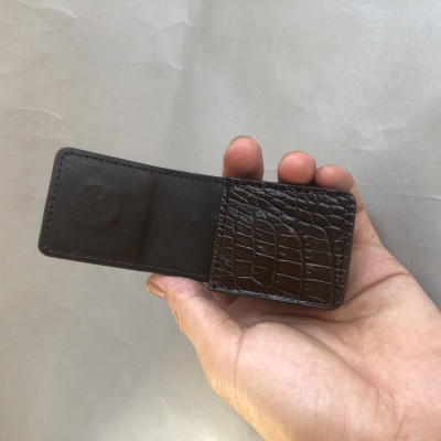 Bao Da Bật Lửa Zippo Chuyên Dụng Da Cá Sấu Chất Lượng KEIO NIPPON 