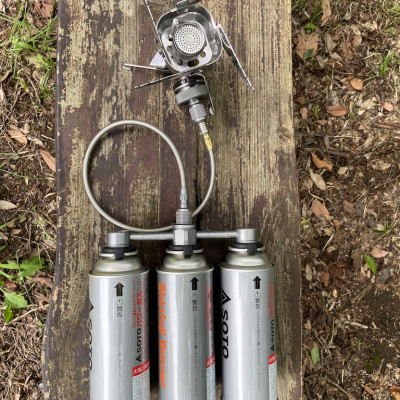 Phụ kiện đầu chuyển bình gas mini Ipb Adapter Campingmoon Z30 (từ 3 ra 1 đầu)