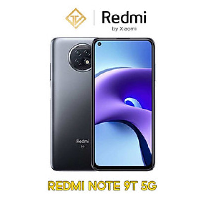Điện thoại Xiaomi Redmi Note 9T 4GB/128GB 5G Dimensity 800U 5G, Có NFC , Rom tiếng việt - Hàng nhập khẩu Nhật