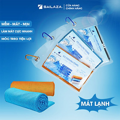 Khăn lạnh, khăn làm mát tập gym, chơi thể thao đa năng cao cấp Sailaza ST- 3001