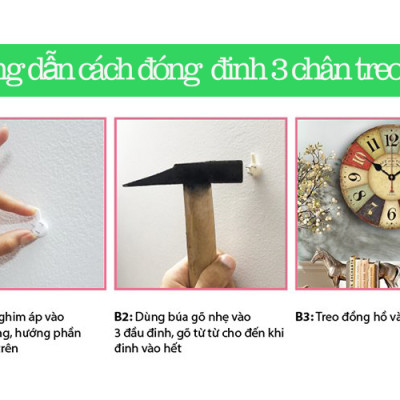 Tranh đồng hồ treo tường vintage - tranh đồng hồ treo tường phòng khách- phòng ngủ - khách sạn - nhà hàng - tranh đống hồ treo tường tráng gương TDH101