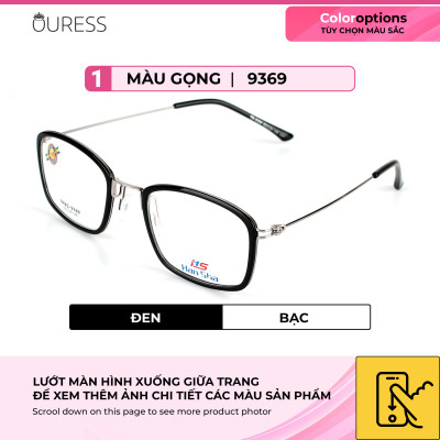 GỌNG KÍNH TR90 PHỐI CÀNG HỢP KIM CAO CẤP BỀN ĐẸP THỜI TRANG – HÀNG CHÍNH HÃNG TRHK 9369