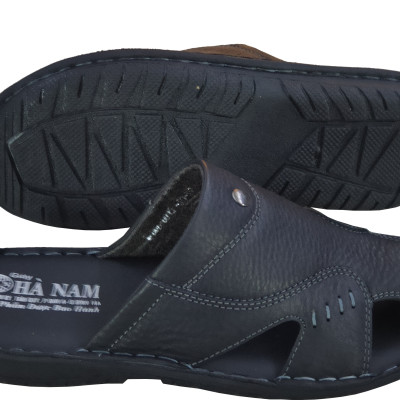 Dép bít mũi nam da bò thật HÀ NAM cao cấp GSB2039