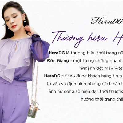 Áo sơ mi dáng suông nữ HeraDG thiết kế cổ bèo buộc nơ, chất liệu vải tơ cao cấp mềm mịn, thoáng mát SAKBC2027