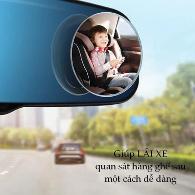 Ugreen UG60971LP194TK Gương cầu phụ cho xe hơi - HÀNG CHÍNH HÃNG