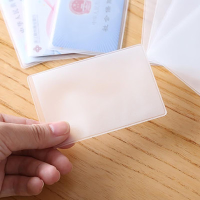 Combo 5 Túi Ví Đựng Bảo Vệ Chống Xước Thẻ ATM, Card Visit, CMND, Driver License Bằng Lái Xe Trong Suốt - Loại 1 Chính Hãng MINIIN