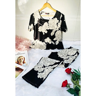 Đồ bộ mặc nhà lụa siêu sang