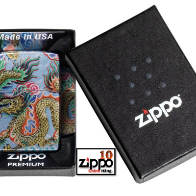 Bật lửa ZIPPO 48575 Dragon Design - Chính hãng 100%