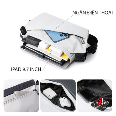 Túi đeo chéo nam phong cách mới  - BEE GEE TDCN9164