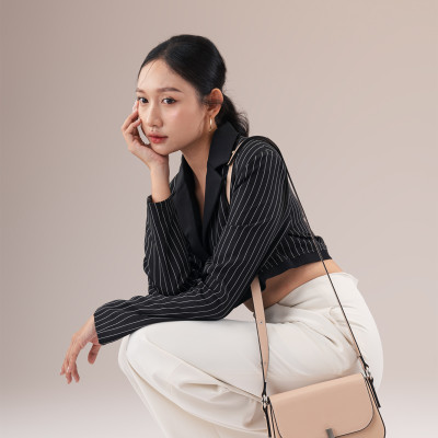 Túi Yuumy ( Thời trang nữ dây đeo điều chỉnh đa năng size 21 - Túi đeo chéo da Seasand YN236 )