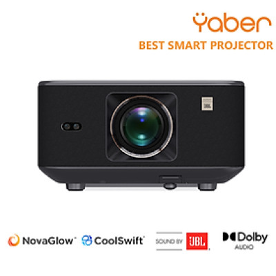 Máy chiếu thông minh Yaber K3 tích hợp loa JBL Android Tivi Netflix bản quyền  Full-HD 4K- Hàng Chính Hãng - Thương hiệu Máy chiếu gia đình và văn phòng hàng đầu