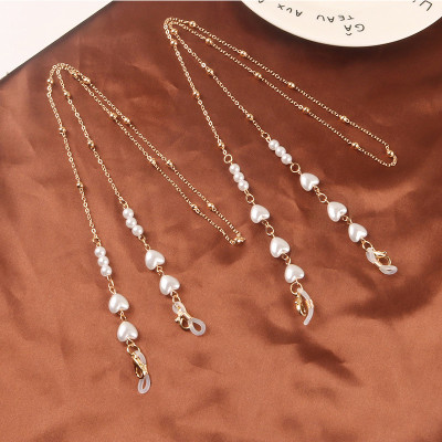 Dây đeo kính phụ kiện chống rơi kính glasses chain mix trái tim sweet ngọt ngào cho team 4 mắt nam và nữ unisex
