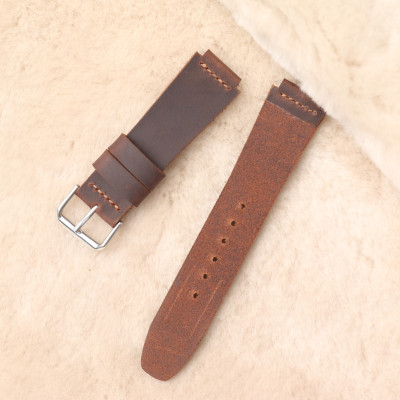 Dây đeo da thay thế đồng hồ Casio AE1200 - Handmade