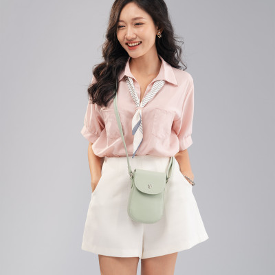 Túi Yuumy ( Thời trang nữ xinh xắn kiểu dáng basic - Túi đeo chéo da Seasand YN216 )