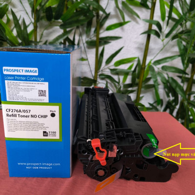 Hộp mực 76A PROSPECT CÓ CHIP Có lỗ đổ mực cho máy in HP M404N, M404dn, M404dw, MFP M428fdw, M428fd - Hàng chính hãng