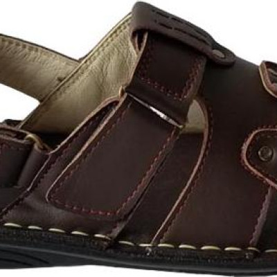 Sandal Nam Bít Mũi BIGGBEN Da Bò Thật SD45