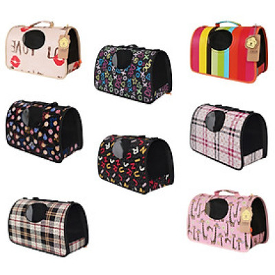 Túi vận chuyển cứng cho chó mèo (mẫu giao ngẫu nhiên)