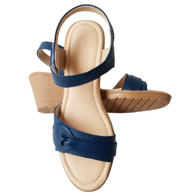 Giày Đế Xuồng Nữ BIGGBEN Da Bò Thật Cao 5 Phân SDX75