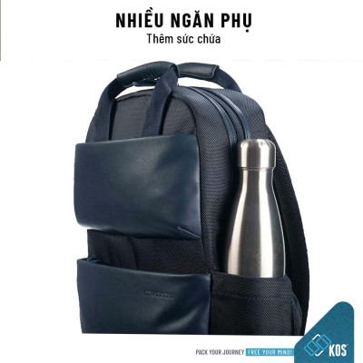 Balo Laptop 14 inch TUCANO COMFORT chất liệu Recycle Plastic thương hiệu Ý, bảo hành 2 năm