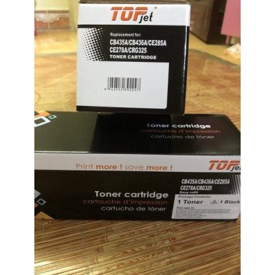 Hộp mực Topjet dùng cho máy in Hp laser Jet P1004/1005/1006/1505/1522/1505/1506/canon 6000/3010 - Hàng Chính Hãng 