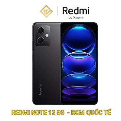 Xiaomi Redmi Note 12 5G 8GB/128GB ,Màn AMOLED 120Hz , Snapdragon 4 Gen 1 ,Sạc 33W ,Rom tiếng việt - Hàng nhập khẩu