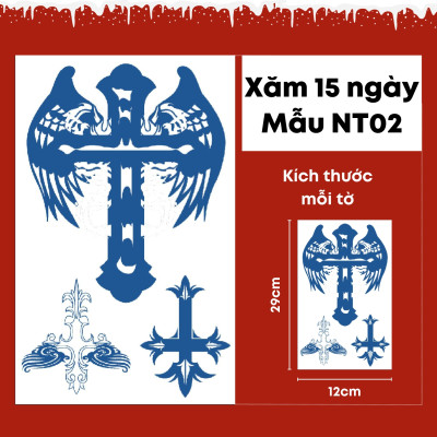 Xăm giả hình dán trang trí giáng sinh noel tuyết ông già nô en tuần lộc phát sáng dạ quang cây thông mistletoe cây thập tự Legaxi