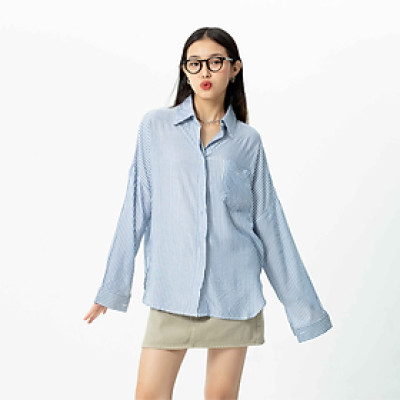 Áo sơ mi mùa hè kiểu dáng thanh lịch, trẻ trung Asley Miều Est.2013