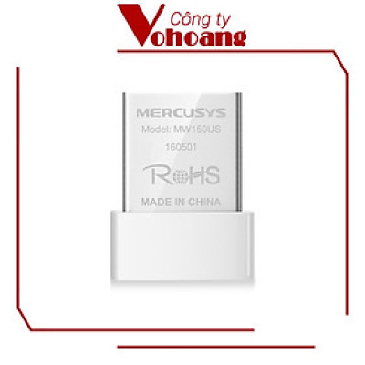 Bộ Chuyển Đổi Wifi Mercusys MW150US USB Wifi Nano N150 - Hàng Chính Hãng